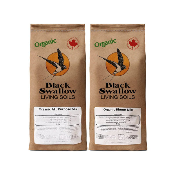 Black Swallow Organic All Purpose & Bloom Bundle - Indoor Farmer
