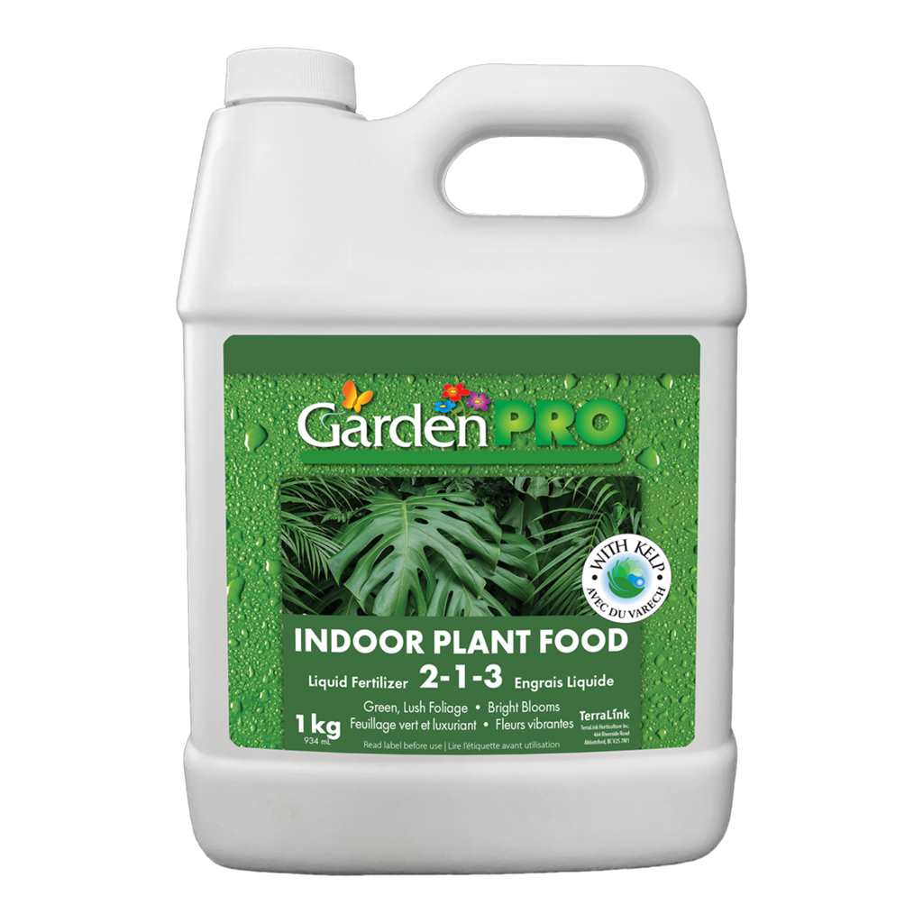 indoor plant fertilizer canada GardenPRO Indoor Plant Food with Kelp (2-1-3)