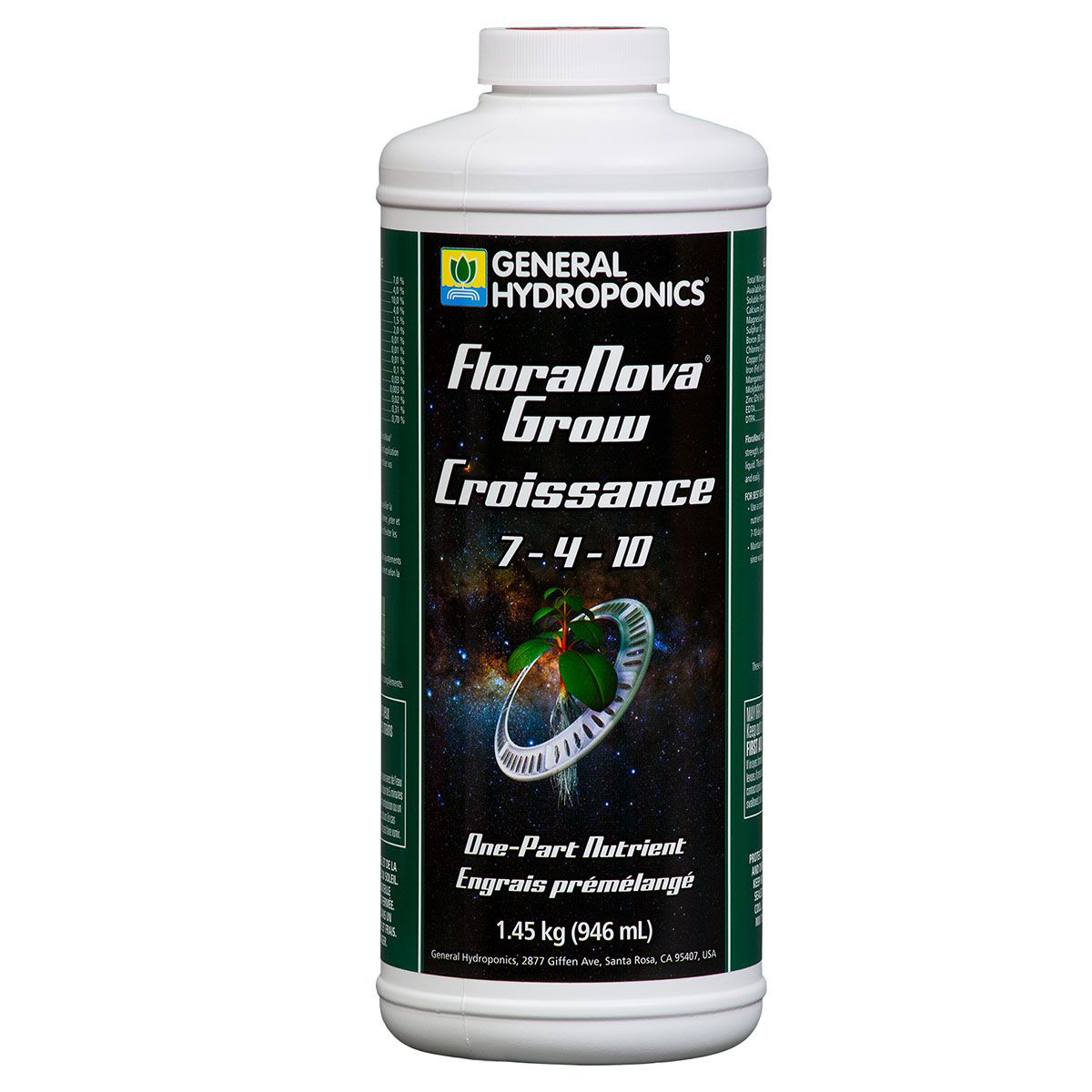 園芸養土・薬品 GH FloraNova grow General Hydroponics FloraNova Grow