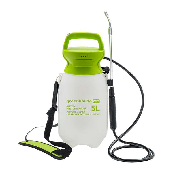 Holland Greenhouse PRO Battery Pressure Sprayer 5L - Indoor Farmer