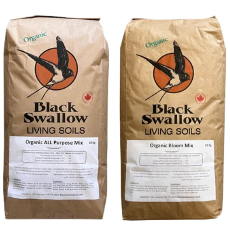 Black Swallow Organic All Purpose & Bloom Pack - Indoor Farmer