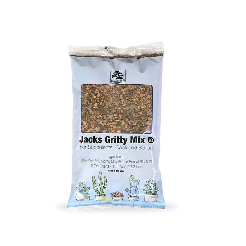 Bonsai Jack Gritty Mix Succulent and Cactus Soil - 2.2 Litre - Indoor Farmer