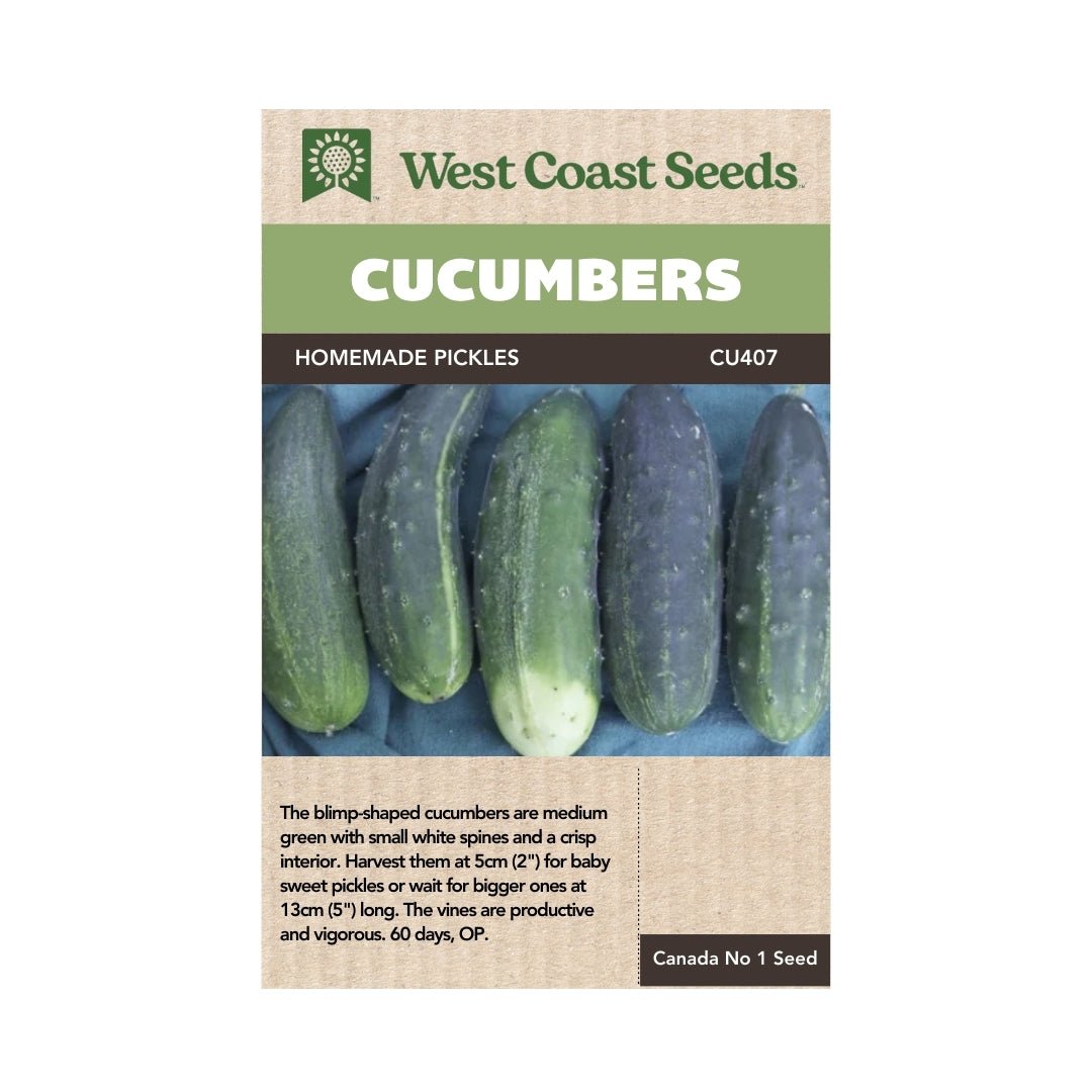 Cucumber Homemade Pickles Seeds Indoor Farmer