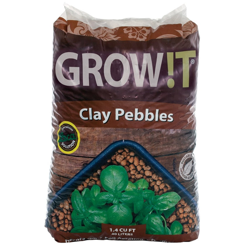 GROW!T Clay Pebbles (LECA) - Indoor Farmer