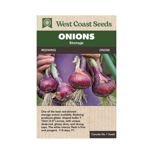 Onion - Redwing Coated Onion Seeds - Indoor Farmer