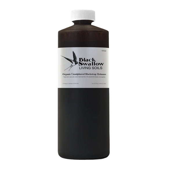 Black Swallow Organic Molasses (Unsulphured) 950ml - Indoor Farmer