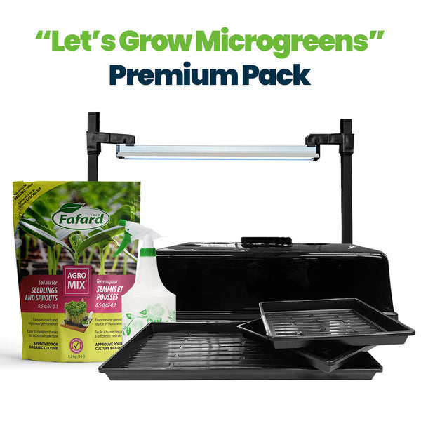 "Let's Grow Microgreens" Premium Bundle