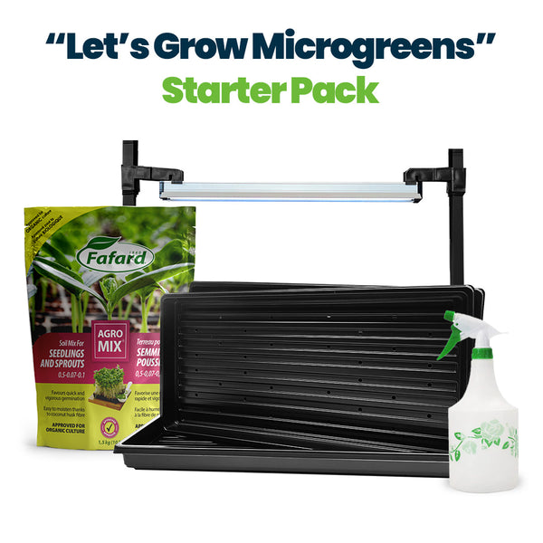 "Let's Grow Microgreens" Starter Bundle