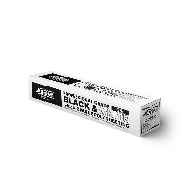 Thermoflo Black and White Poly Sheeting (Panda Film)