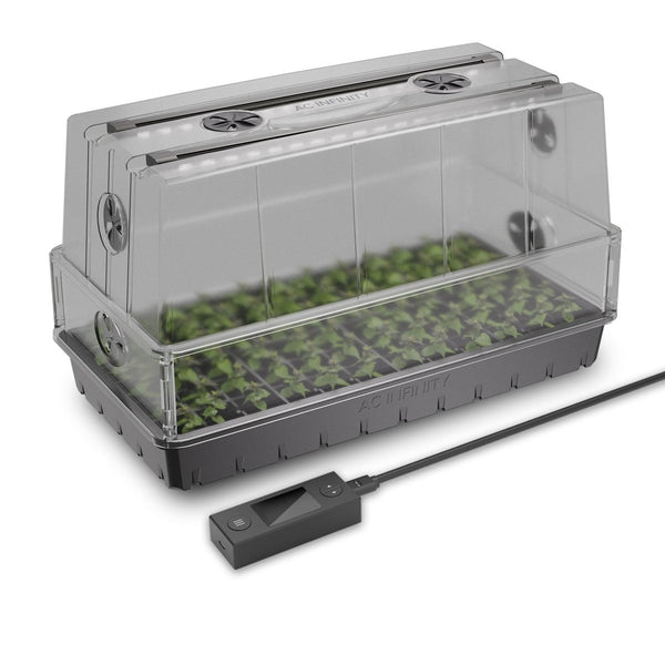 AC Infinity Heavy Duty Large Germination Kit with Height Extension & LED Grow Light Bars - Indoor Farmer