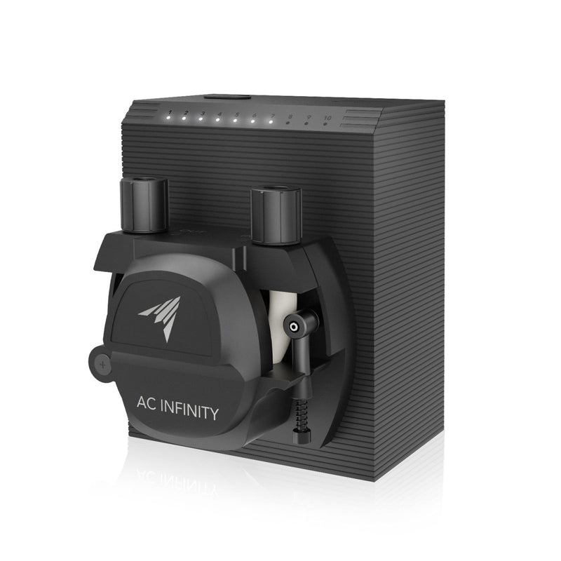 AC Infinity Peristaltic Pump Two - Outlet Dosing Kit for Hydroponics 210 ml/min - Indoor Farmer
