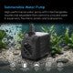 AC Infinity Submersible Water Pump 400 GPH (1514 L/H, 20W) - Indoor Farmer