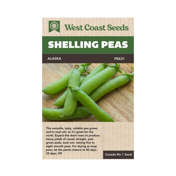 Alaska Pea Heirloom Seeds 25g (Approx. 110 seeds) - Indoor Farmer