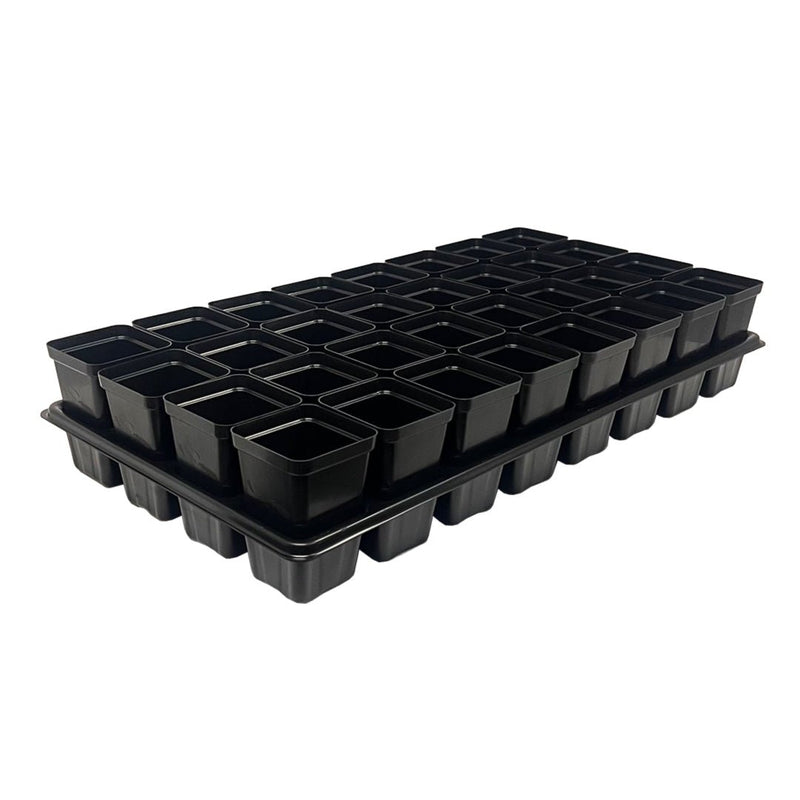 Bootstrap Farmer 32 Cell Reusable Plant Starter Trays with 2.5" Pots Multi - Colour - Indoor Farmer