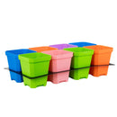Bootstrap Farmer 5.0" Heavy Duty Seed Starting Pots with Tray Insert Multi - Colour - Indoor Farmer