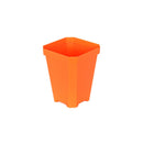 Bootstrap Farmer Heavy Duty Seed Starting Pots 3.3" Orange - Indoor Farmer