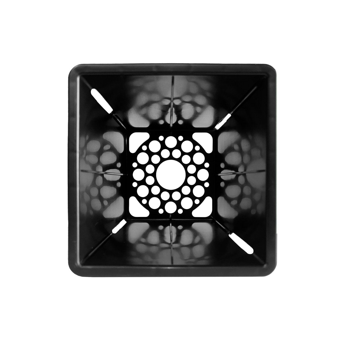 Epic Gardening 5 Inch Cube Pot Black
