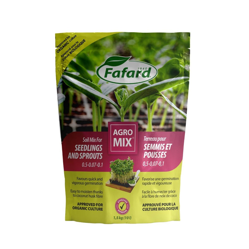 fafard organic potting mix Fafard AGROMIX Soil Mix For SEEDLINGS and SPROUTS