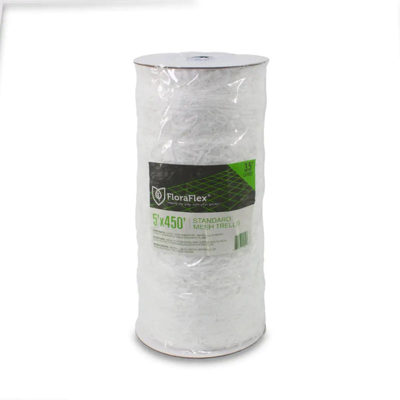 FloraFlex Mesh Trellis Net - 3.5 Inch Grid 5ft x 450ft - Indoor Farmer