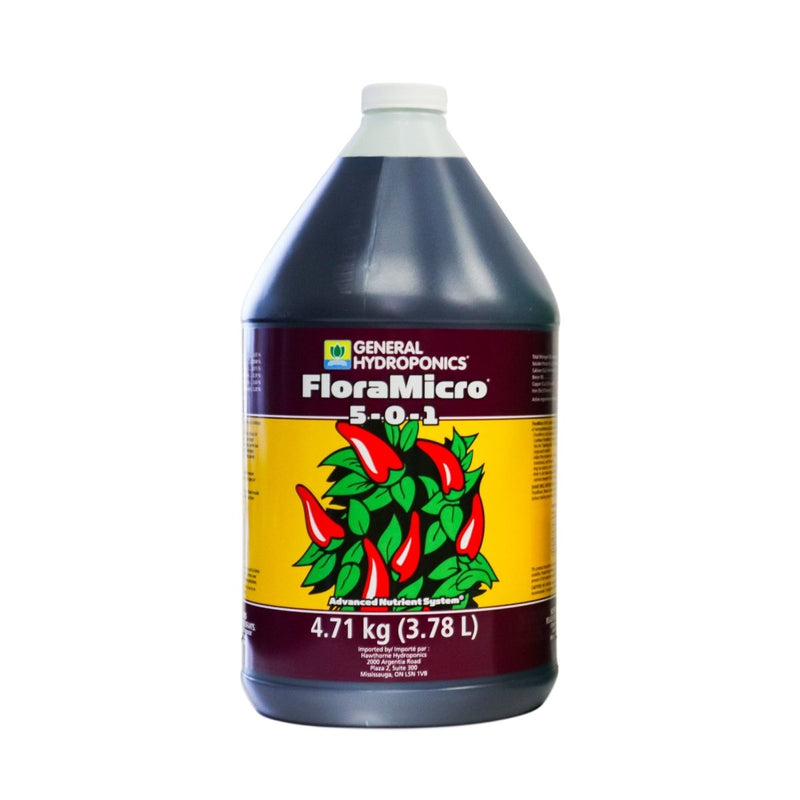 General Hydroponics FloraMicro 1 GAL / 3.8 L - Indoor Farmer