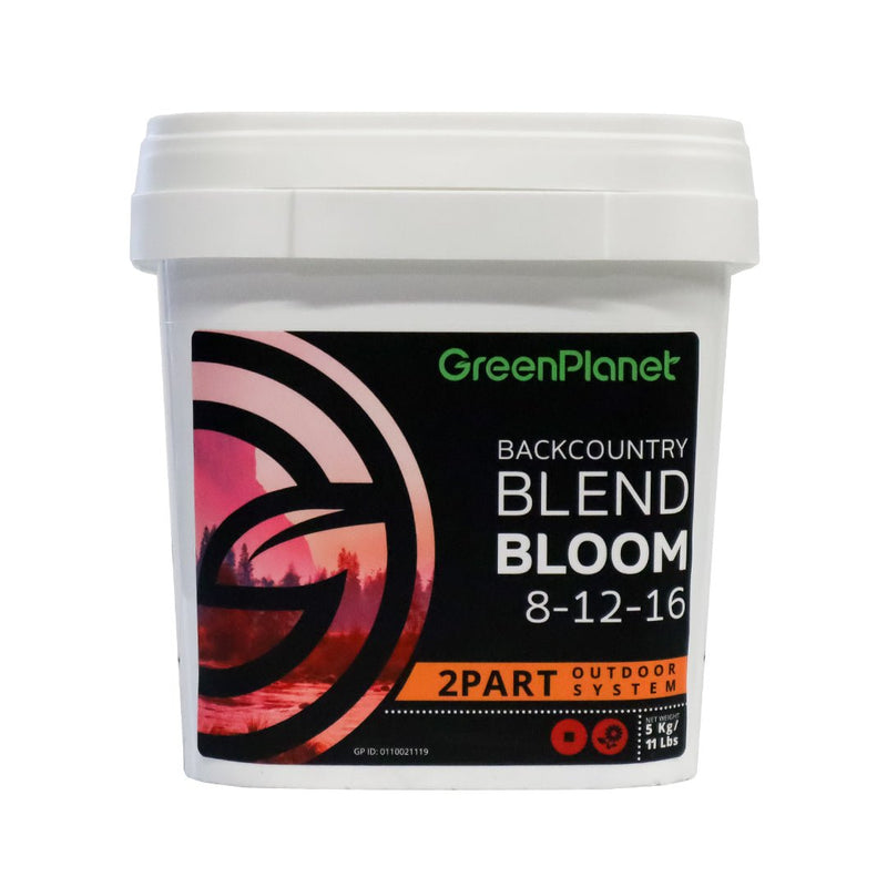 Green Planet BackCountry Blend BLOOM (8 - 12 - 16) 5KG - Indoor Farmer