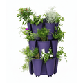 GreenStalk 3 Tier Original Vertical Planter Blackberry - Indoor Farmer