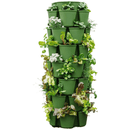 GreenStalk 7 Tier Leaf Vertical Planter Stunning Stone - Indoor Farmer