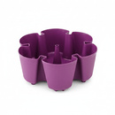 GreenStalk Leaf Planter Single Tier - Original Texture Razzleberry - Indoor Farmer