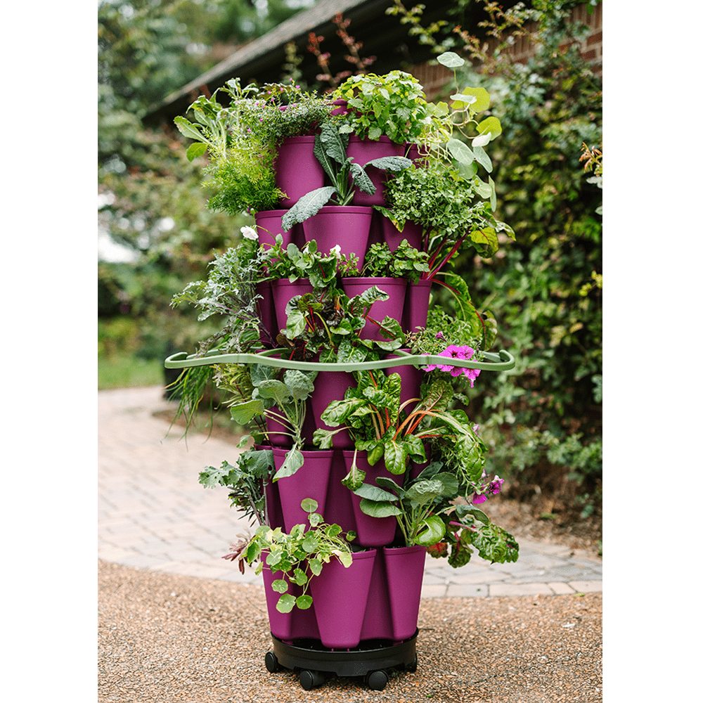 シングル植物スタンドV another - Prototype 01 | 鉄×竹 GreenStalk Original & Leaf Inventor's Bundle