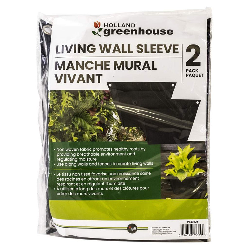 Holland Greenhouse Living Wall Sleeve (2 Pack) - Indoor Farmer