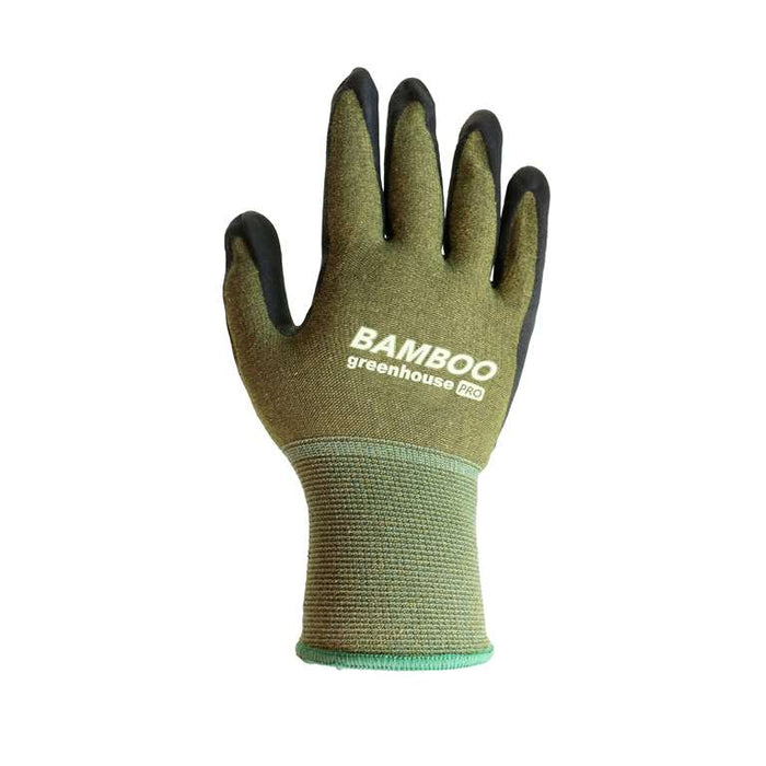 bamboo nitrile gardening gloves Holland Greenhouse PRO Bamboo Gloves
