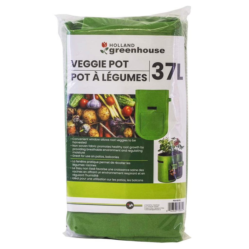 Holland Greenhouse Window Veggie Pot (2 Pack) 37L - Indoor Farmer