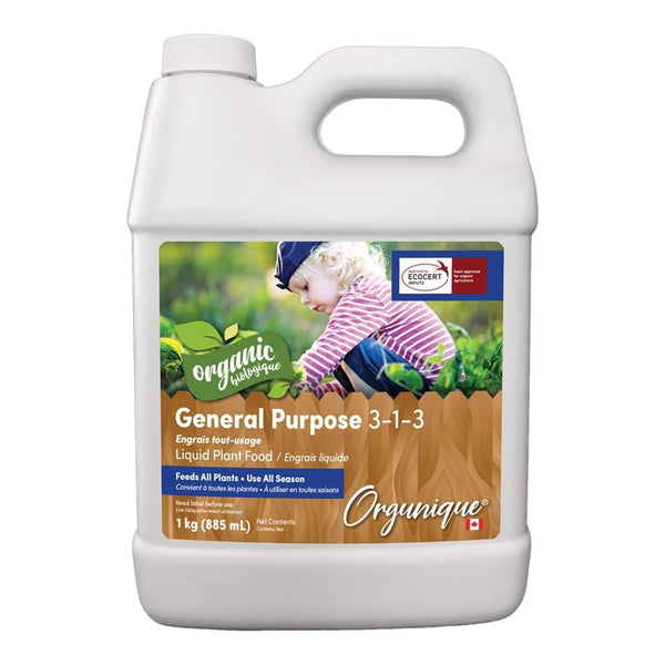 Orgunique Organic General Purpose (3-1-3) - Indoor Farmer