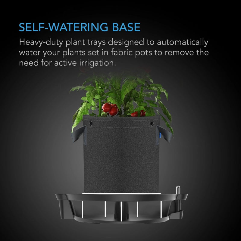 AC Infinity Self-Watering Fabric Pot Base (Coming Soon) - Indoor Farmer