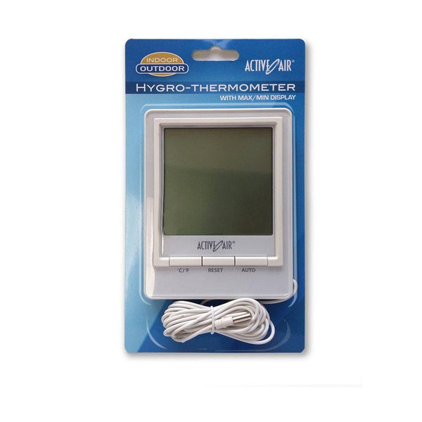 Active Air Large Display Digital Hygro-Thermometer - Indoor Farmer