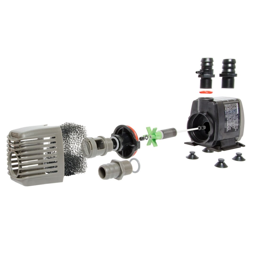 Active Aqua Adjustable Flow Submersible/Inline Pump 400 GPH