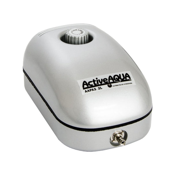 Active Aqua Air Pump 1 Outlet - 2W, 3.2 L/min - Indoor Farmer