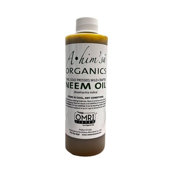 Ahimsa Organics Premium NEEM Oil 8OZ - Indoor Farmer