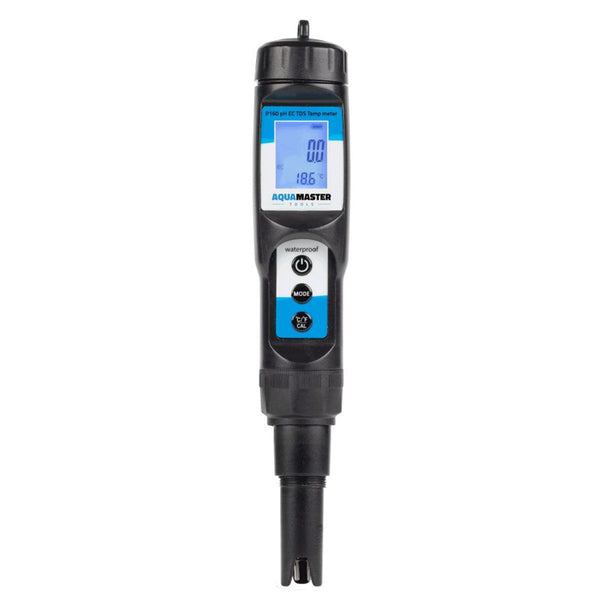 Aqua Master P160 Pro - pH EC PPM TDS Temp Combo Meter - Indoor Farmer