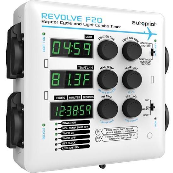 Autopilot REVOLVE F20 Repeat Cycle and Light Timer - Indoor Farmer