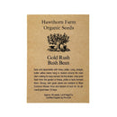 Beans - Gold Rush Yellow Wax Bean Seeds 65 Seed Packet - Indoor Farmer