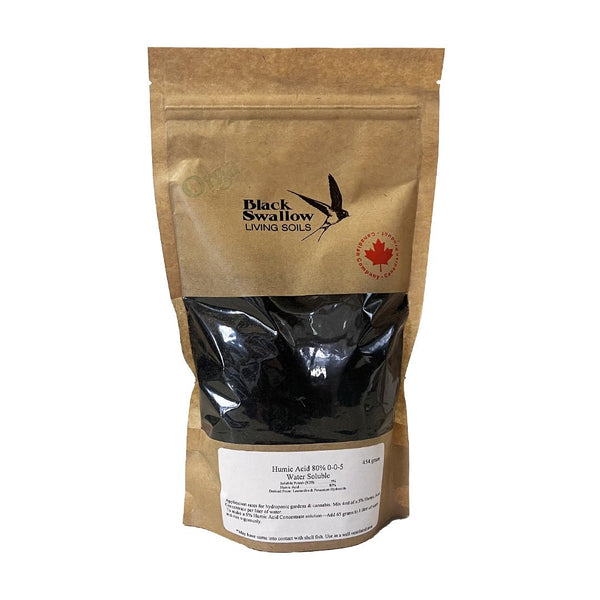 Black Swallow Humic Acid 80% (0-0-5) - Powder - Indoor Farmer
