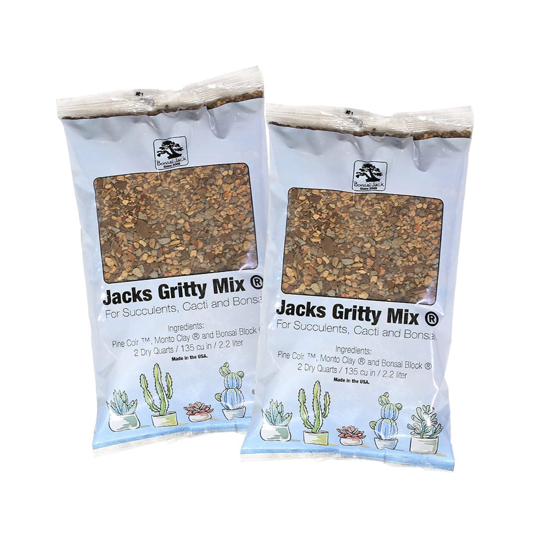 Bonsai Jack Gritty Mix Succulent and Cactus Soil 4.4 Litre Indoor