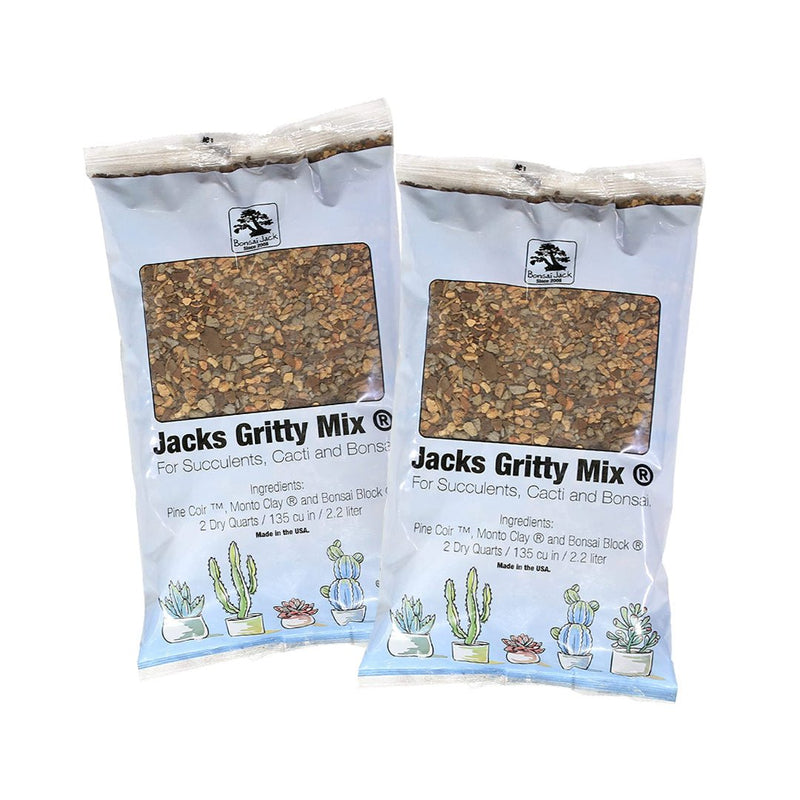 Bonsai Jack Gritty Mix Succulent and Cactus Soil - 4.4 Litre - Indoor Farmer