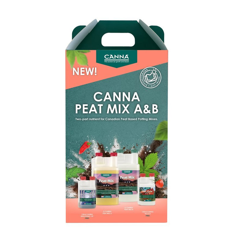 CANNA Peat Mix Starter Nutrient Kit - Indoor Farmer