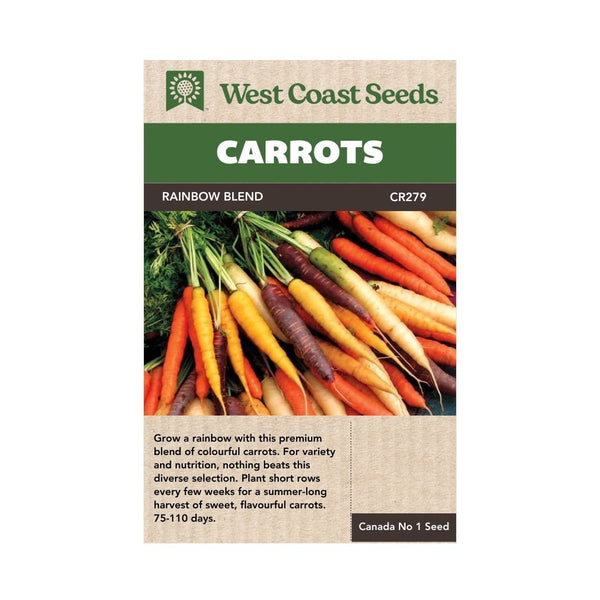 Carrot - Rainbow Blend Carrot Seeds - Indoor Farmer