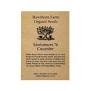 Cucumbers - Marketmore 76 Seeds 100 Seed Packet - Indoor Farmer