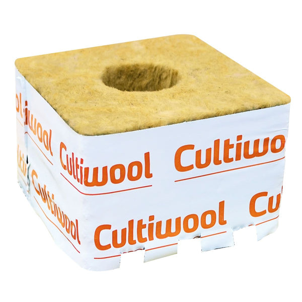 Cultiwool 442 Growing Block 4" X 4" X 2.5" - Indoor Farmer
