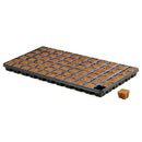 Eazy Plug Square 3.5 X 3.5 X 3.0 CM Tray with 66 Plugs - Indoor Farmer