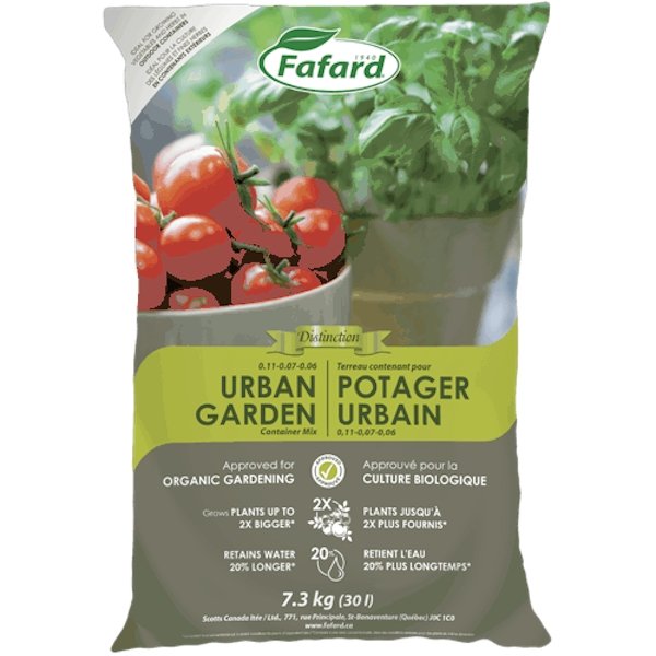 Fafard Urban Garden Container Mix 30L - Indoor Farmer
